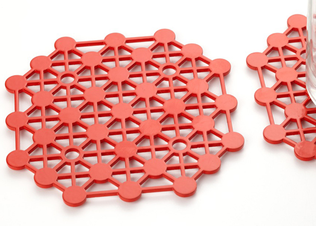 Molecular Coasters, DesignedMade, designed, made, and